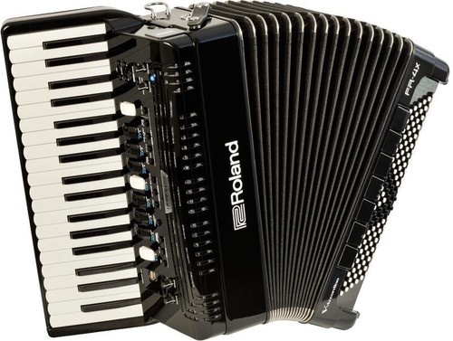Roland accordion 4x bk - roland, fr-4x
