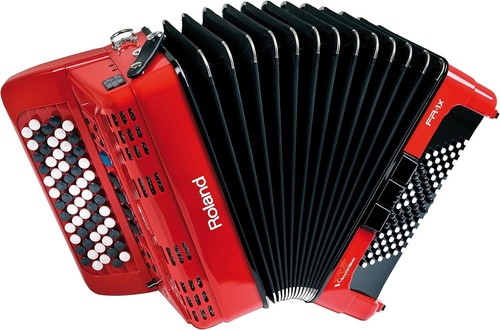 Roland accordion 1xb red - roland,